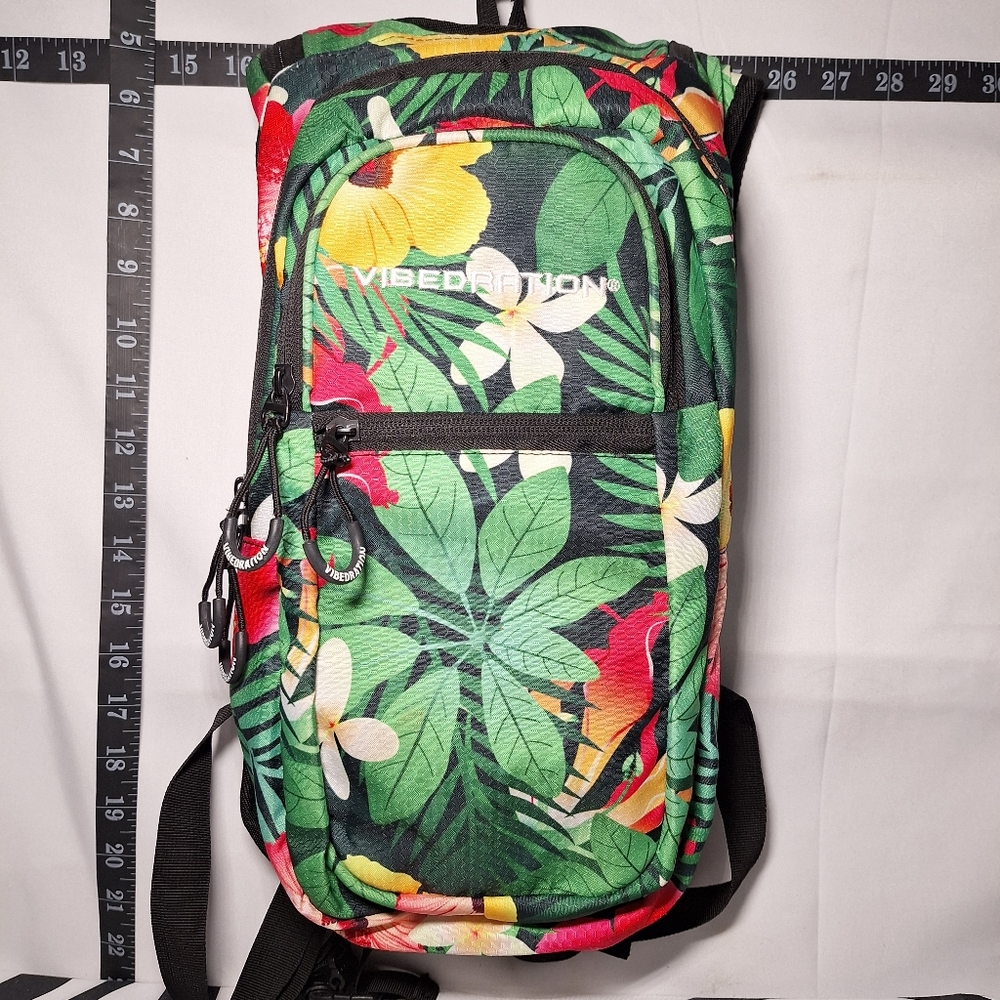 Vibedration Hydration Backpack w/o bladder - Tropical - Used